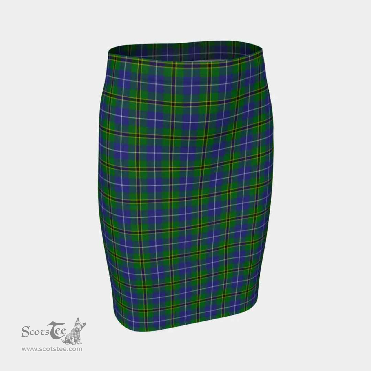 Scottish Turnbull Hunting Clan Tartan Womens Pencil Skirt Tartan Fitted Skirt