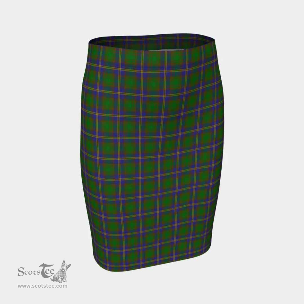 Scottish Strange of Balkaskie Clan Tartan Womens Pencil Skirt Tartan Fitted Skirt