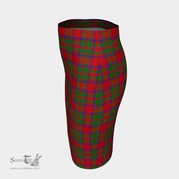 Scottish MacKintosh Modern Clan Tartan Womens Pencil Skirt Tartan Fitted Skirt