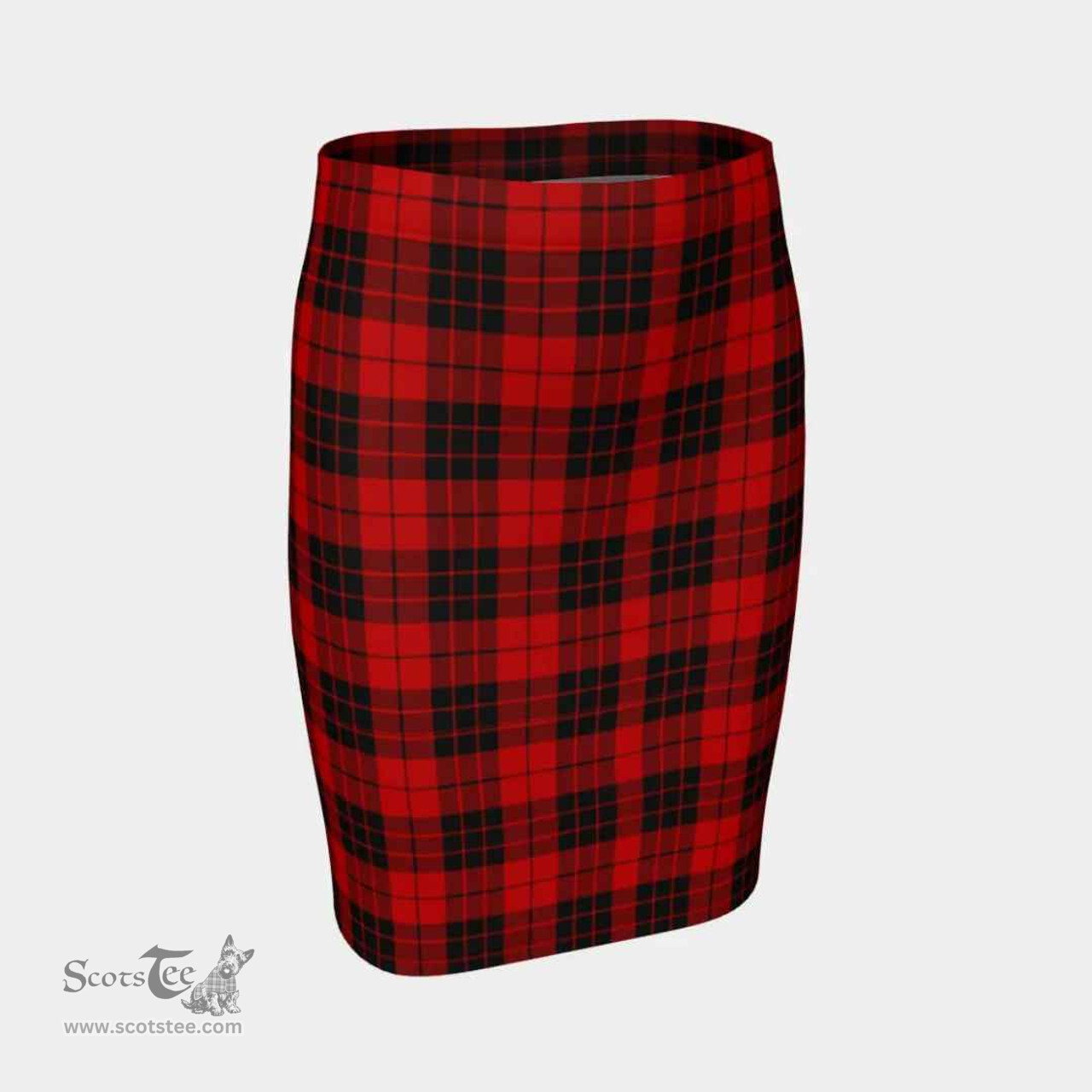 Scottish MacLeod of Raasay Clan Tartan Womens Pencil Skirt Tartan Fitted Skirt
