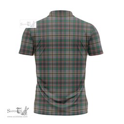 ScotsTee Shop Scottish Craig Ancient Clan Tartan Zipper Polo Shirt
