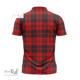 ScotsTee Shop Scottish Hogg Clan Tartan Zipper Polo Shirt