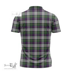 ScotsTee Shop Scottish MacCallum Dress Clan Tartan Zipper Polo Shirt
