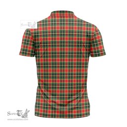 ScotsTee Shop Scottish MacLachlan Hunting Modern Clan Tartan Zipper Polo Shirt