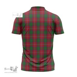ScotsTee Shop Scottish Rattray Clan Tartan Zipper Polo Shirt