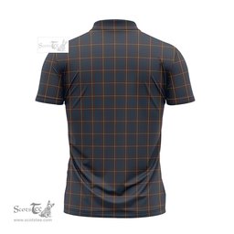 ScotsTee Shop Scottish MacLaine of Lochbuie Hunting Clan Tartan Zipper Polo Shirt