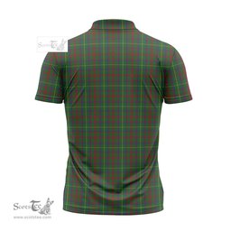 ScotsTee Shop Scottish MacKintosh Hunting Clan Tartan Zipper Polo Shirt
