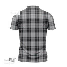 ScotsTee Shop Scottish MacRae Dress Clan Tartan Zipper Polo Shirt
