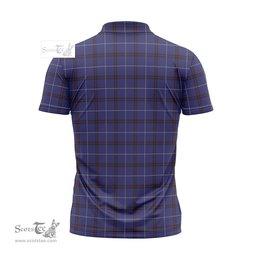 ScotsTee Shop Scottish McCallie Clan Tartan Zipper Polo Shirt