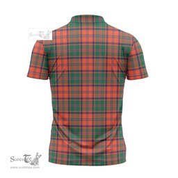 ScotsTee Shop Scottish Stewart of Appin Ancient Clan Tartan Zipper Polo Shirt