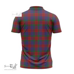 ScotsTee Shop Scottish Skene of Cromar Clan Tartan Zipper Polo Shirt
