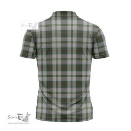 ScotsTee Shop Scottish Taylor Dress Clan Tartan Zipper Polo Shirt