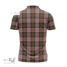 ScotsTee Shop Scottish Carnegie Dress Clan Tartan Zipper Polo Shirt