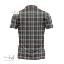 ScotsTee Shop Scottish Innes Dress Clan Tartan Zipper Polo Shirt