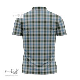 ScotsTee Shop Scottish Henderson Dress Clan Tartan Zipper Polo Shirt