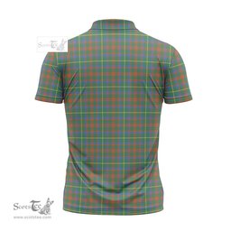 ScotsTee Shop Scottish MacKintosh Hunting Ancient Clan Tartan Zipper Polo Shirt