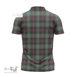ScotsTee Shop Scottish Rollo Hunting Clan Tartan Zipper Polo Shirt