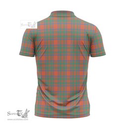 ScotsTee Shop Scottish MacIntosh Ancient Clan Crest Tartan Zipper Polo Shirt