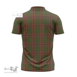 ScotsTee Shop Scottish MacGillivray Hunting Clan Crest Tartan Zipper Polo Shirt