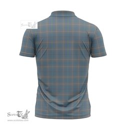 ScotsTee Shop Scottish McKerrell of Hillhouse Dress Clan Crest Tartan Zipper Polo Shirt