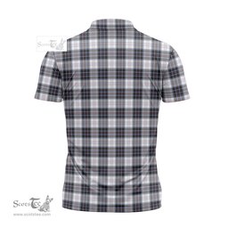ScotsTee Shop Scottish MacRae Dress Modern Clan Crest Tartan Zipper Polo Shirt