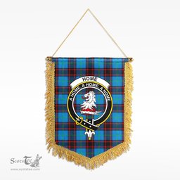 ScotsTee Shop Scottish Home Ancient Clan Crest Tartan Gonfalon Scottish Wall Hanging Banner