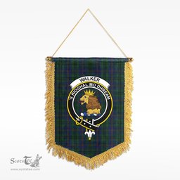 ScotsTee Shop Scottish Walker Hunting Clan Crest Tartan Gonfalon Scottish Wall Hanging Banner