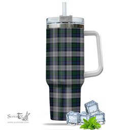 ScotsTee Shop Scottish Graham Dress Clan Tartan Tumbler with Handle 40oz Insulated Tumbler
