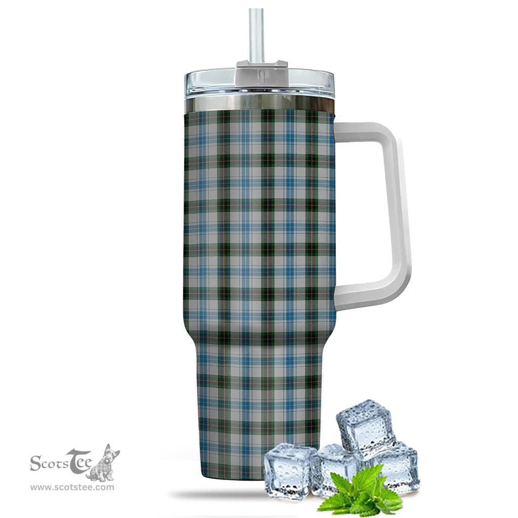 ScotsTee Shop Scottish Henderson Dress Clan Tartan Tumbler with Handle 40oz Insulated Tumbler
