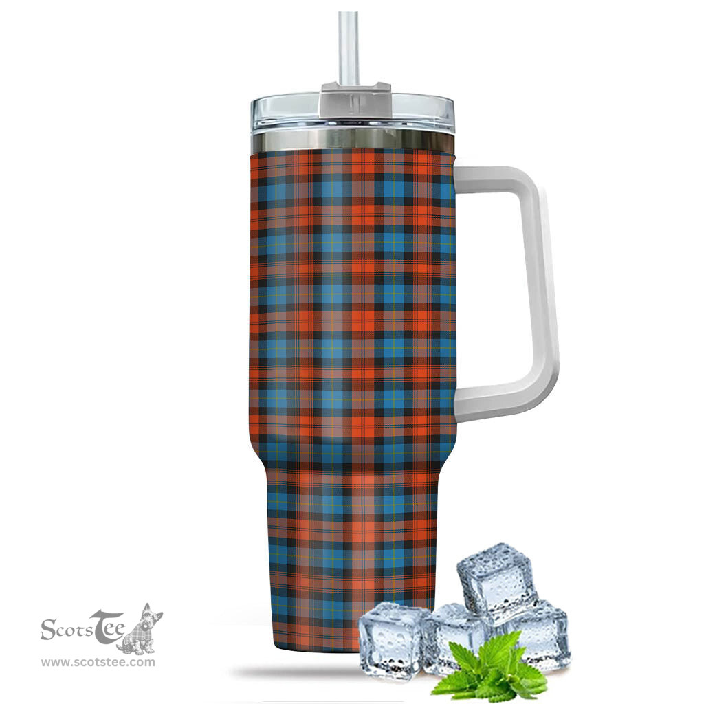 ScotsTee Shop Scottish MacLachlan Ancient Clan Tartan Tumbler with Handle 40oz Insulated Tumbler