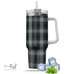 ScotsTee Shop Scottish Murray of Atholl Dress Clan Tartan Tumbler with Handle 40oz Insulated Tumbler