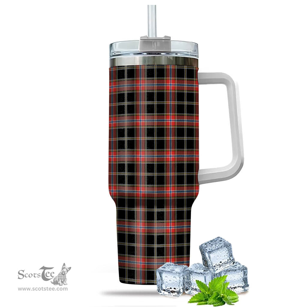 ScotsTee Shop Scottish Norwegian Night Clan Tartan Tumbler with Handle 40oz Insulated Tumbler