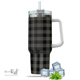 ScotsTee Shop Scottish Perry Ancient Clan Tartan Tumbler with Handle 40oz Insulated Tumbler