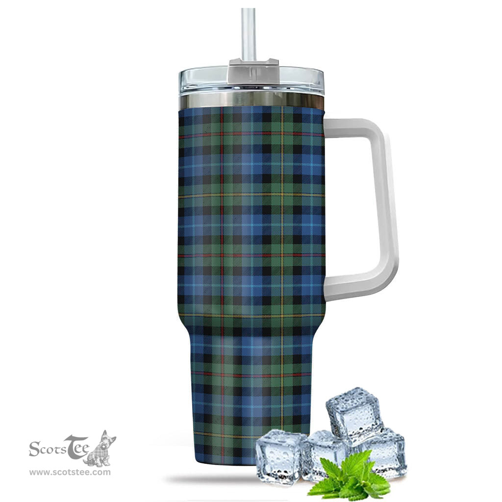 ScotsTee Shop Scottish Smith Ancient Clan Tartan Tumbler with Handle 40oz Insulated Tumbler