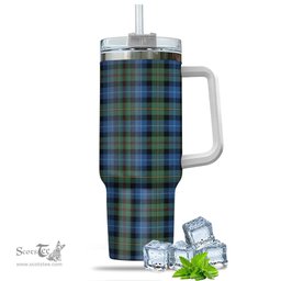 ScotsTee Shop Scottish Smith Ancient Clan Tartan Tumbler with Handle 40oz Insulated Tumbler