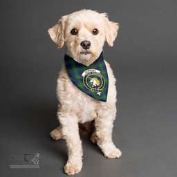 Scottish Oliphant Modern Clan Crest Tartan Pets Scarf Pet Dog Bandana