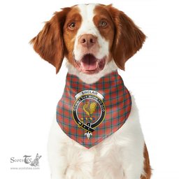 Scottish Sinclair Ancient Clan Crest Tartan Pets Scarf Pet Dog Bandana