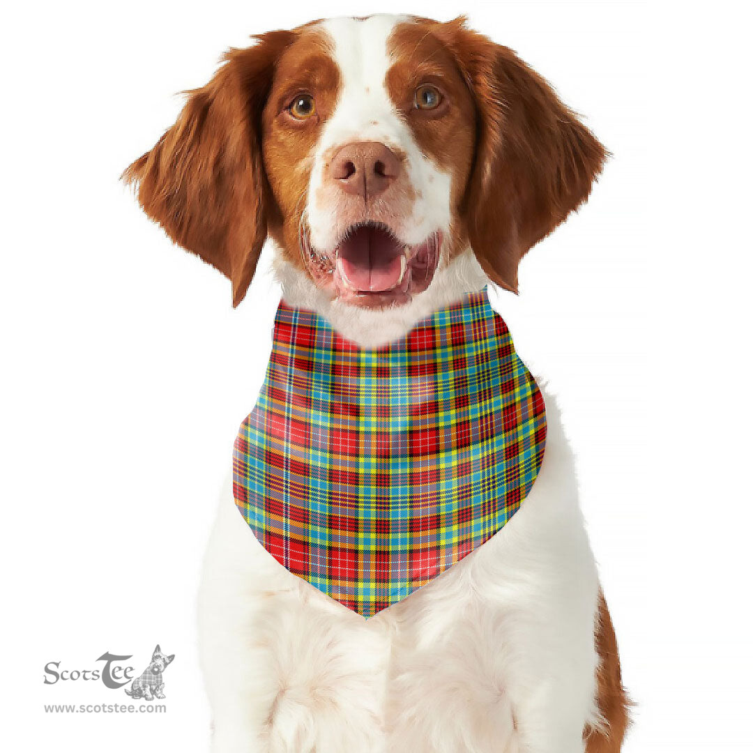 Scottish Ogilvie Clan Tartan Pets Scarf Pet Dog Bandana