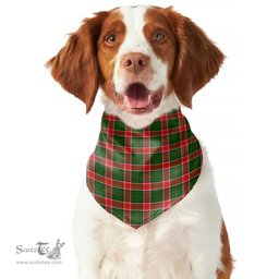 Scottish Pollock Modern Clan Tartan Pets Scarf Pet Dog Bandana