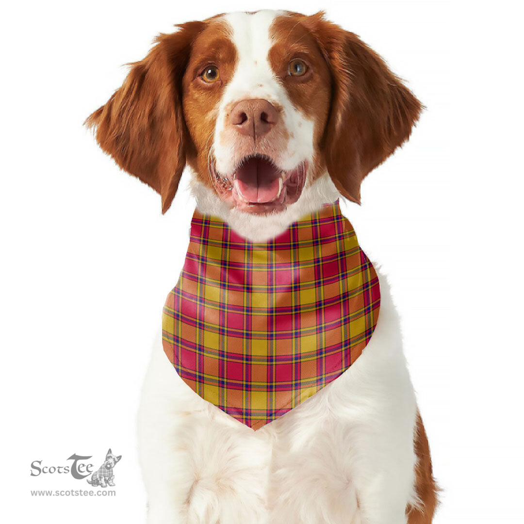 Scottish Scrymgeour Clan Tartan Pets Scarf Pet Dog Bandana