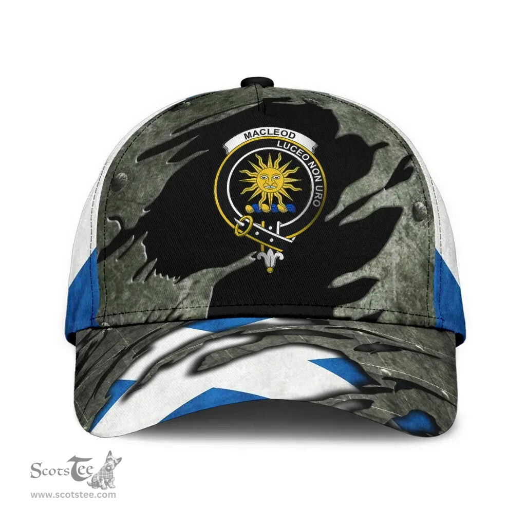 Scottish MacLeod of Lewis Ancient Crest Scotland Flag Classic Cap