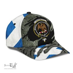 Scottish Stewart Stuart Of Bute Crest Scotland Flag Classic Cap