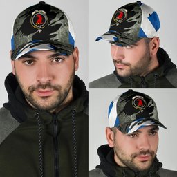 Scottish MacNicol (of Scorrybreac) Crest Scotland Flag Classic Cap