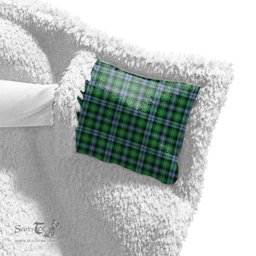 ScotsTee Shop Scottish Arbuthnot Ancient Clan Tartan Sherpa Hooded Blanket Wearable Cuddle Throw Warm Cozy