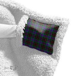 ScotsTee Shop Scottish Brodie Hunting Modern Clan Tartan Sherpa Hooded Blanket Wearable Cuddle Throw Warm Cozy