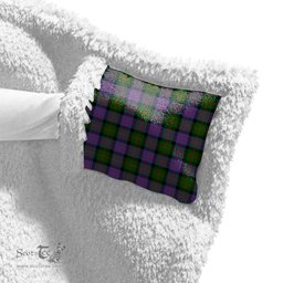 ScotsTee Shop Scottish Blair Modern Clan Crest Tartan Sherpa Hooded Blanket Wearable Cuddle Throw Warm Cozy