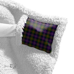 ScotsTee Shop Scottish Cameron of Erracht Modern Clan Tartan Sherpa Hooded Blanket Wearable Cuddle Throw Warm Cozy