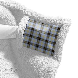 ScotsTee Shop Scottish Bell of the Borders Clan Tartan Sherpa Hooded Blanket Wearable Cuddle Throw Warm Cozy