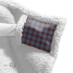 ScotsTee Shop Scottish Anderson Modern Clan Tartan Sherpa Hooded Blanket Wearable Cuddle Throw Warm Cozy