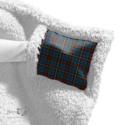 ScotsTee Shop Scottish Fraser Hunting Ancient Clan Tartan Sherpa Hooded Blanket Wearable Cuddle Throw Warm Cozy